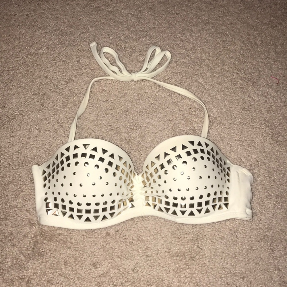 yah up studded bikini top
